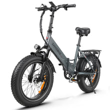 Load image into Gallery viewer, SAMEBIKE LOTDM200-II Folding Electric Bike, 750W Motor, 48V 13Ah Removable Battery, 20 x 4.0 Inch Fat Tire, 40km/h Max Speed, 80km Range, Dual Suspension System, Mechanical Disc Brakes