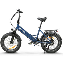 Load image into Gallery viewer, SAMEBIKE LOTDM200-II Folding Electric Bike, 750W Motor, 48V 13Ah Removable Battery, 20 x 4.0 Inch Fat Tire, 40km/h Max Speed, 80km Range, Dual Suspension System, Mechanical Disc Brakes