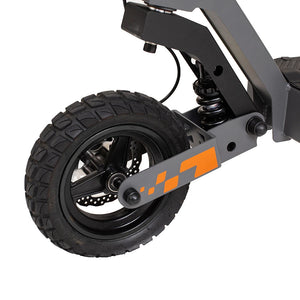 New model! Kukirin G2 Foldable Electric Scooter 800W Motor 48V 15Ah Battery 10-inch Tire 45km/h Max Speed ​​55km Range Touchscreen Display Disc Brake 7 Light system - Black
