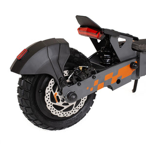 New model! Kukirin G2 Foldable Electric Scooter 800W Motor 48V 15Ah Battery 10-inch Tire 45km/h Max Speed ​​55km Range Touchscreen Display Disc Brake 7 Light system - Black