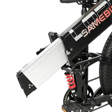 Load image into Gallery viewer, Vélo électrique Samebike LO26-Plus, moteur 1000 W, batterie 48 V 15 Ah, pneus 26 pouces, vitesse maximale 45 km/h, autonomie 100 km, freins à disque hydrauliques, double suspension réglable, Shimano 7 vitesses - Noir