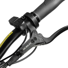 Load image into Gallery viewer, Vélo électrique Samebike LO26-Plus, moteur 1000 W, batterie 48 V 15 Ah, pneus 26 pouces, vitesse maximale 45 km/h, autonomie 100 km, freins à disque hydrauliques, double suspension réglable, Shimano 7 vitesses - Noir