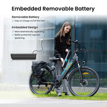 Load image into Gallery viewer, Vélo électrique Eleglide T2, moteur de 250 W, batterie 36V 13Ah, 27,5 * 2,1 pouces de pneu, vitesse maximale de 25 km / h, plage maximale de 100 km, freins à disque hydraulique, fourche de suspension avec lock-out
